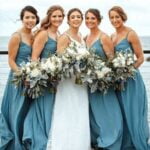 Teal Blue Dress For Wedding