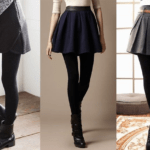 What to wear with short skirts