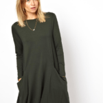 Swing Dress With Long Sleeves