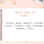 Synonyms For Dress Code