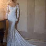 Tight Wedding Dress With Sleeves