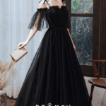 Tulle Prom Dress With Sleeves